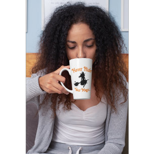 Caneca De Café Latte Nunca Esconda a tua Magia.