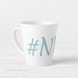 Caneca De Café Latte #NVC Empatia e Compaixão não violentas por Comunic