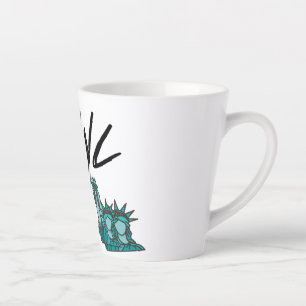 CANECA DE CAFÉ LATTE NYC NOVA YORK CIDADE