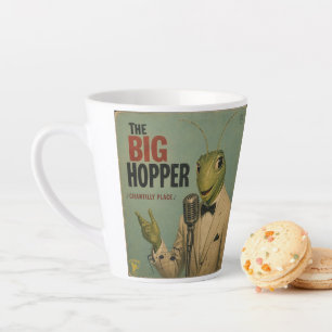 Caneca De Café Latte O Álbum do Big Hopper: uma Paródia