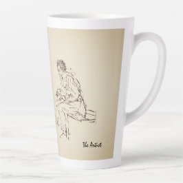Caneca De Café Latte O Artista Latte Mug