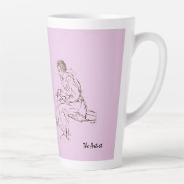 Caneca De Café Latte O Artista Latte Mug