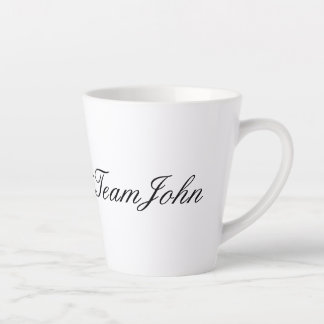 Caneca De Café Latte O Autor Revolucionário #TeamJohn Mug