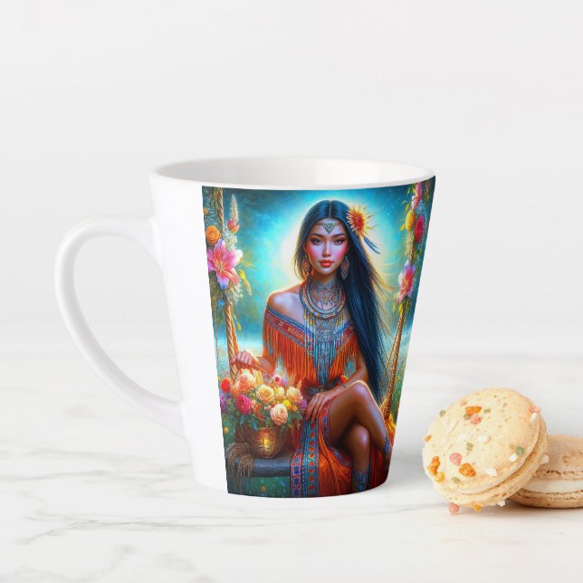 Caneca De Café Latte O calor do amor em todos os lábios - (In Situ)