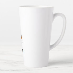 Caneca De Café Latte o carro maravilha, carro maravilha, carro mágico, 