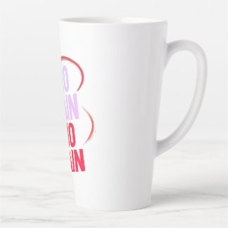 Caneca De Café Latte o Dor Sem Ganhar Mug - Café Malhação Motivativo