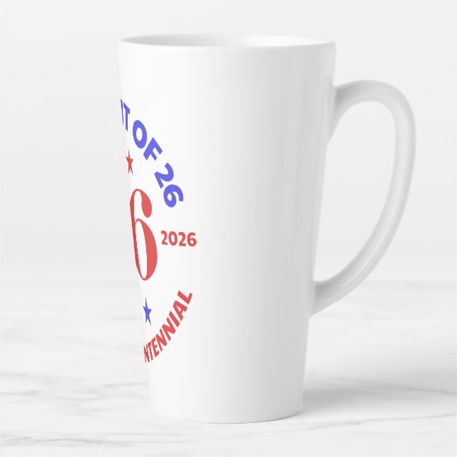 CANECA DE CAFÉ LATTE O ESPÍRITO DE 26 - SEMIQUINCENTENÁRIO (Direita)