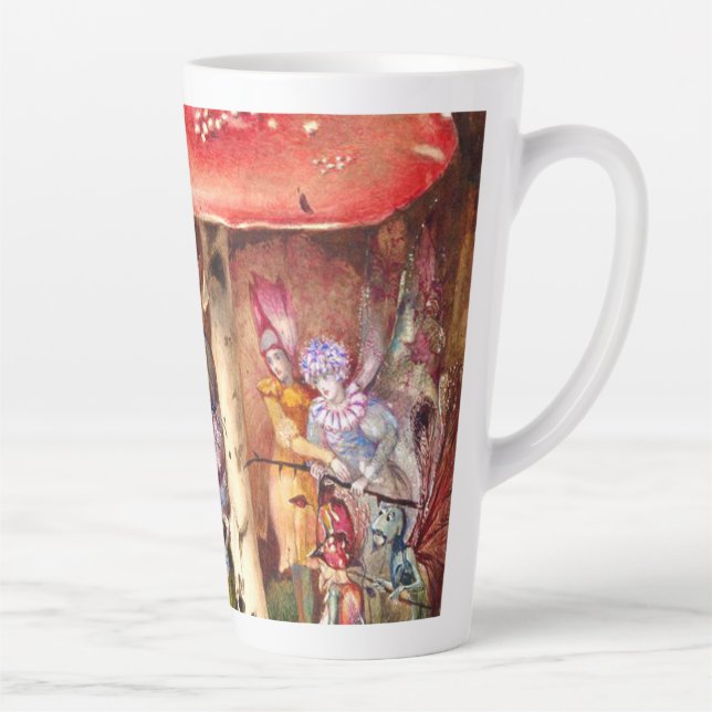 Caneca De Café Latte O intruso John Anster Fitzgerald (Direita)