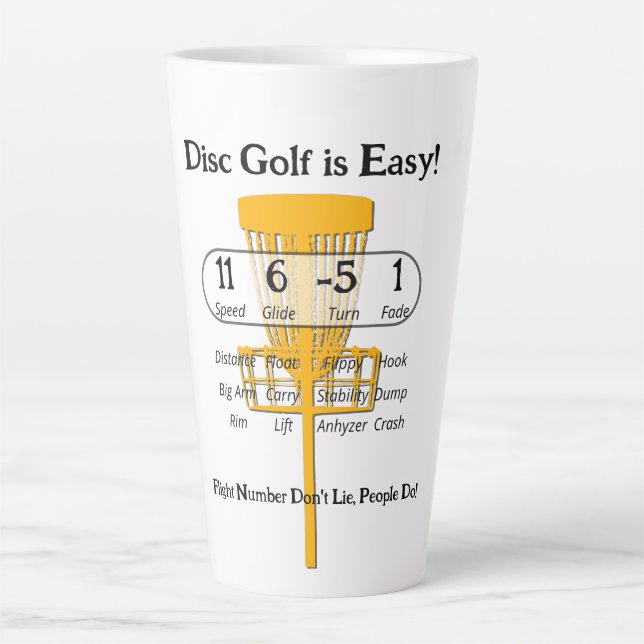 Caneca De Café Latte O jogo fácil (Frente)