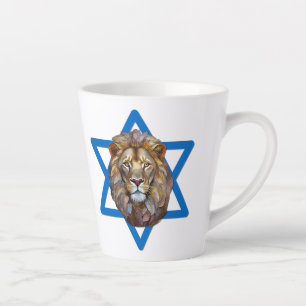 Caneca De Café Latte O Leão de Judá