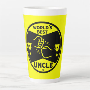 Caneca De Café Latte O melhor tio do mundo