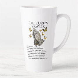 Caneca De Café Latte O Pai Nosso