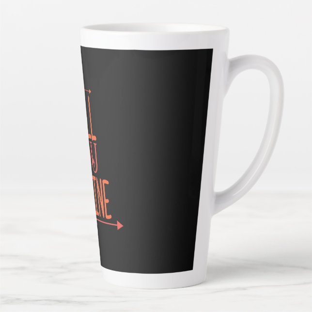 Caneca De Café Latte O Presente Do casal Será Meu (Direita)
