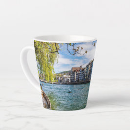 Caneca De Café Latte O rio Limmat, Zurique