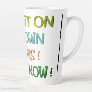 Caneca De Café Latte O tempo e as condições e o forte incentivo às pess