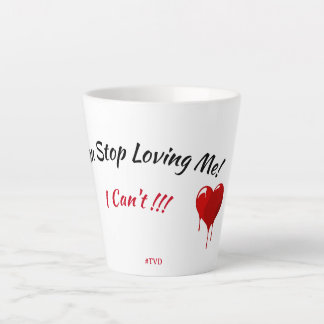 Caneca De Café Latte O Vampiro Diaria TVD Latte Mug