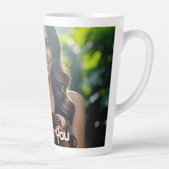 CANECA DE CAFÉ LATTE OBRIGADO (Direita)