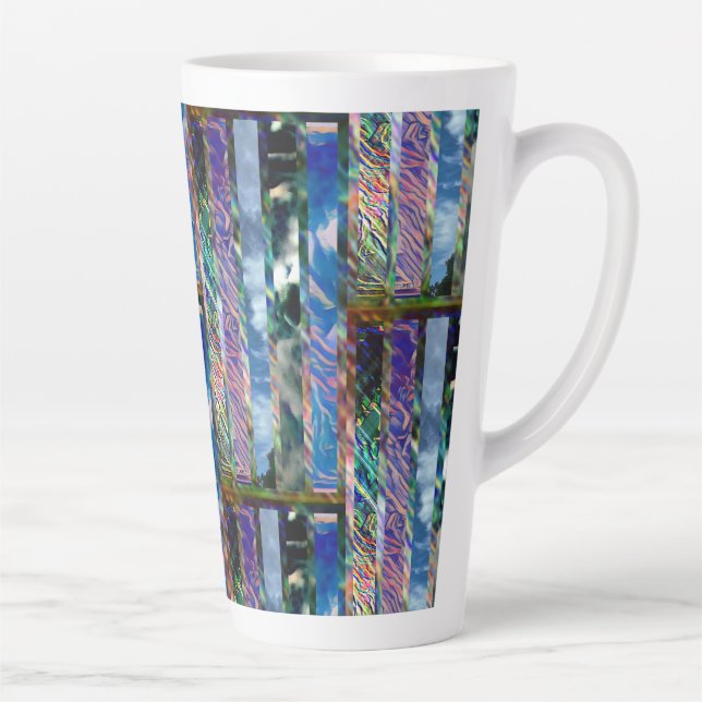 CANECA DE CAFÉ LATTE #OCEAN&SKY #THESURFINGMERMAID @ MAGHIE.ORG (Direita)