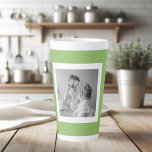 Caneca De Café Latte Oferta Simples E Simples De Foto Da Família Modern<br><div class="desc">Oferta Simples E Simples De Foto Da Família Moderna</div>