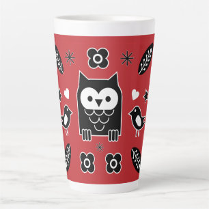 Caneca De Café Latte Ofertas De Arte Folclórica Suecas E Finlandesas