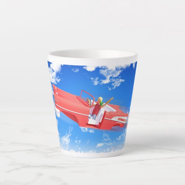 Caneca De Café Latte Offroad 01 (Frente)