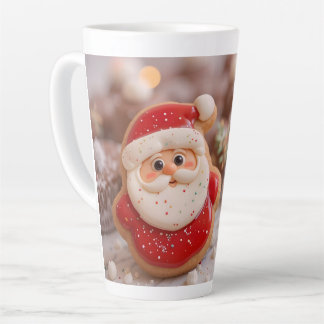 Caneca De Café Latte olá querido Papai Noel