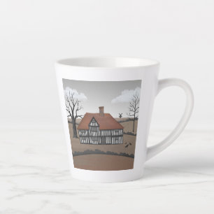Caneca De Café Latte Old Crow Manor