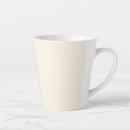 Caneca De Café Latte OldLace Latte Mug - Elegante Design de Vintage