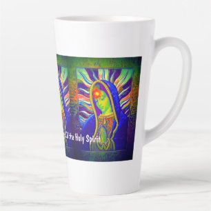 Caneca De Café Latte Olho do Espírito Santo de Nossa Senhora de Guadalu