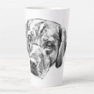 Caneca De Café Latte Olhos Quentes no Brilho da Colheita