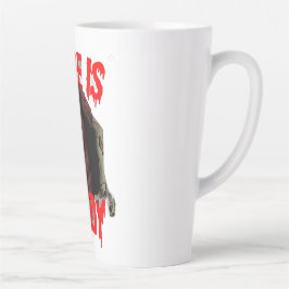 Caneca De Café Latte Onde está meu doce