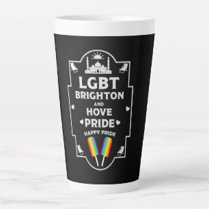 Caneca De Café Latte Orgulho Brighton e Hove