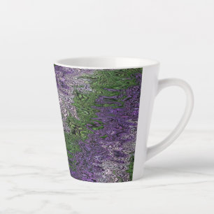 Caneca De Café Latte Orgulhoso Grunge Groovy Funky Trippy Gênero Queer