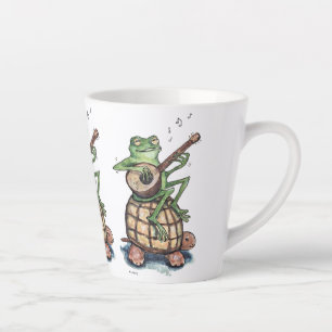 Caneca De Café Latte Os Sapos do Progresso