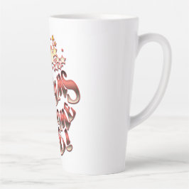 Caneca De Café Latte Os sonhos se tornam realidade