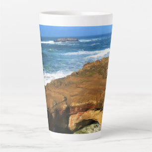 Caneca De Café Latte Otter Rock no Parque Estadual do Punchbowl do Diab
