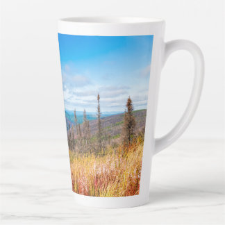 Caneca De Café Latte Outono em Murphy Dome