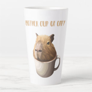Caneca De Café Latte Outra Taça de Capy com a Capybara Cute