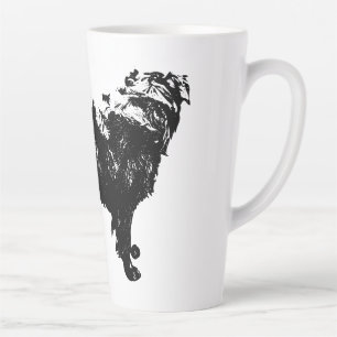 Caneca De Café Latte Outubro Ring Poise