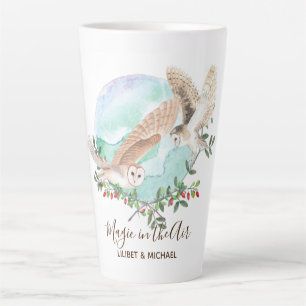 Caneca De Café Latte OWL GIFTS - Personalizado