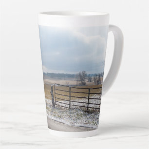 Caneca De Café Latte Ozark Country Colinas