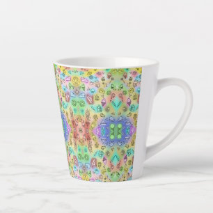 CANECA DE CAFÉ LATTE PADRÃO DELICIOSO DESCREVE O VERÃO