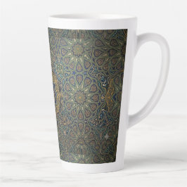 Caneca De Café Latte Padrão Islâmico
