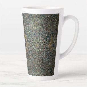 Caneca De Café Latte Padrão Islâmico