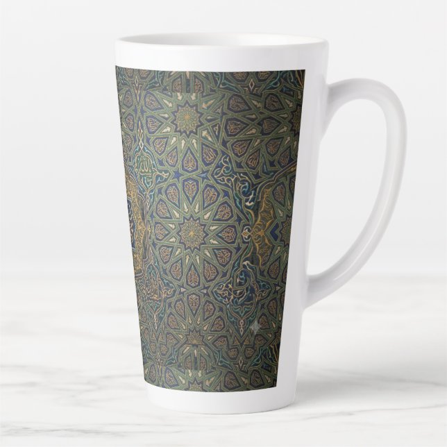 Caneca De Café Latte Padrão Islâmico (Direita)