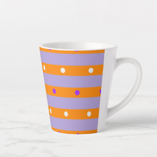Caneca De Café Latte Padrão sem costura