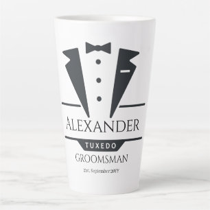 Caneca De Café Latte Padrinho de casamento de presentes de festa de cas