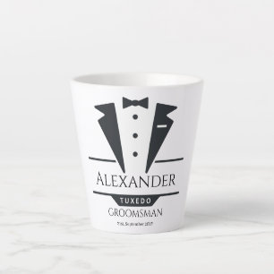 Caneca De Café Latte Padrinho de casamento de presentes de festa de cas