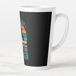 Caneca De Café Latte Pai de Karatê