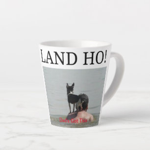 Caneca De Café Latte Pai Tem Esta Taça Lateral